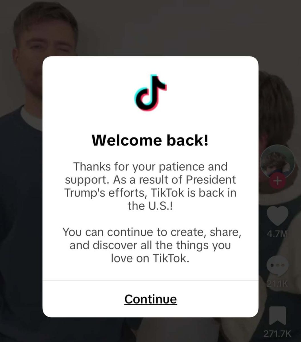 One day after it went dark, TikTok returned for U.S. users on Jan. 19, after President Trump promised to issue an executive order to delay the ban.